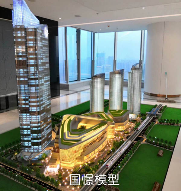 新蔡县建筑模型