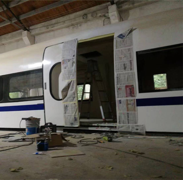 新蔡县高铁模型